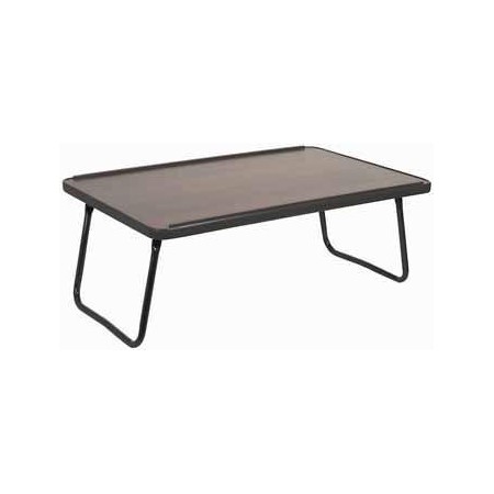 Plateaux de lit avec pieds pliants marron