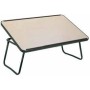 Bed tray with lectern natural color