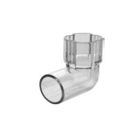 Adattatore vent a gomito, per aerogen solo, pdt adt, monouso (confezione da 5)