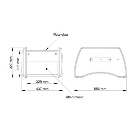 Nuevo podoscopio led lux
