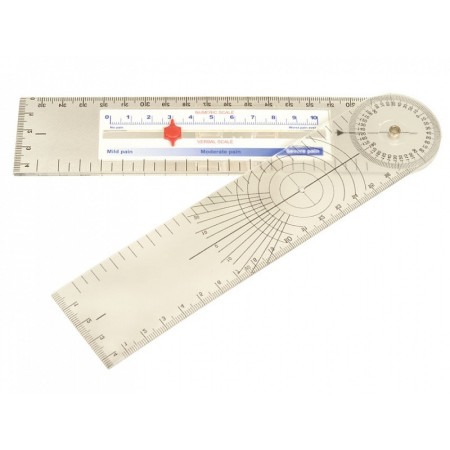 Goniometer met pijnschaal