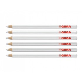 Gima dermatological pencil - white - pack. 6 pcs.