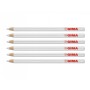 Gima dermatological pencil - white - pack. 6 pcs.