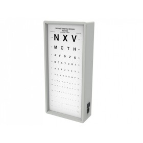 Monoyerův světelný optotyp - 3 metry