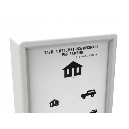 Pædiatrisk lysende optotype - 3 meter