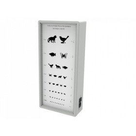 Jasný optotyp - zvířata