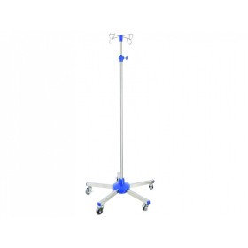 Premium IV pole - stainless steel