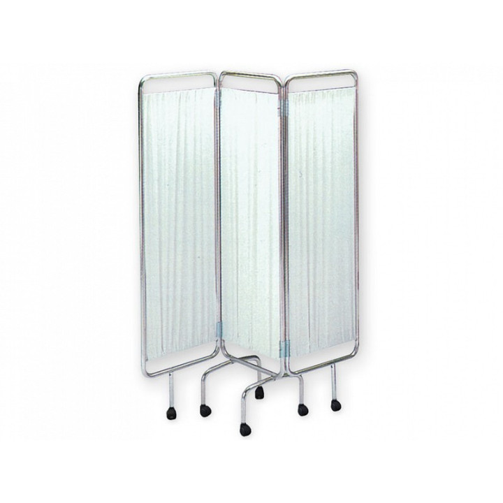 Biombo de 3 hojas con ruedas