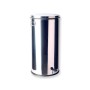 Abfallbehälter aus Edelstahl - 70 Liter - mit Pedal