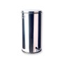 Cestino rifiuti inox - 70 litri - con pedale