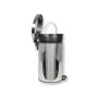 Contenedor de basura de acero inoxidable - 70 litros - con pedal