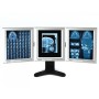 Ultraplatt LED-bordsnegativoskop - 42x109 cm trippel