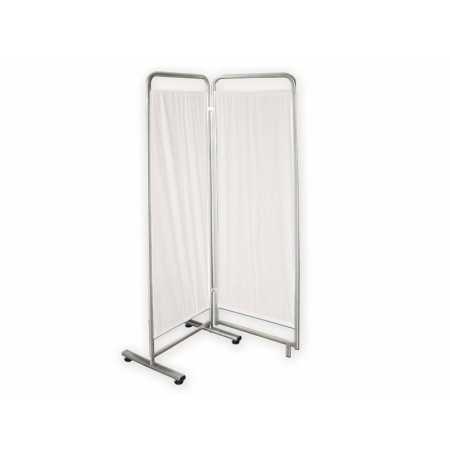 2-door screen - white