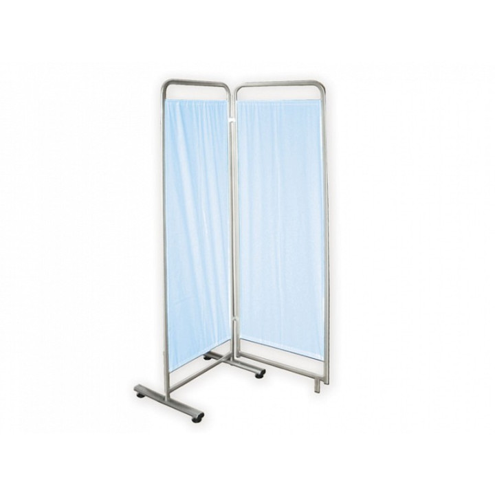 2-panel screen - Trevira blue