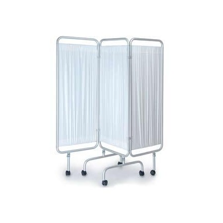 Ecran cu 3 panouri din tub de aluminiu anodizat