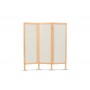 Wooden Privacy Screen - 3 MDF Panels - Water-Based Paint