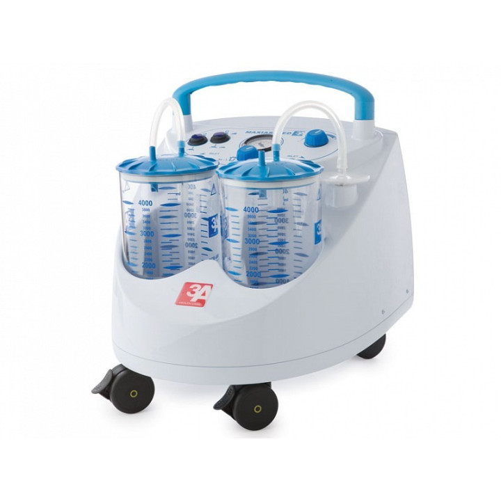 Aspirateur Maxi Aspeed 60 litres - 2 pots 4 litres + pédale - 230v