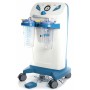 NIEUW HOSPIVAC 400 chirurgische aspirator met 2 x 2l vaten, voetpedaal en stroomomleider