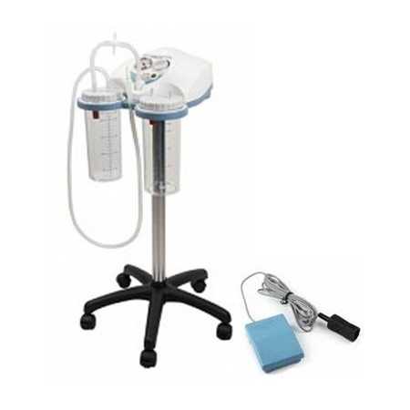 Aspirator chirurgical NOU ASKIR C30 2 borcane de 2 litri cu pedală de comandă RE 410250/01