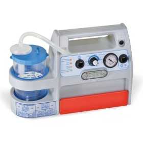 Professionele chirurgische aspirator - Aspimed 1,9 - 1L pot met oplaadbare batterij en netspanning