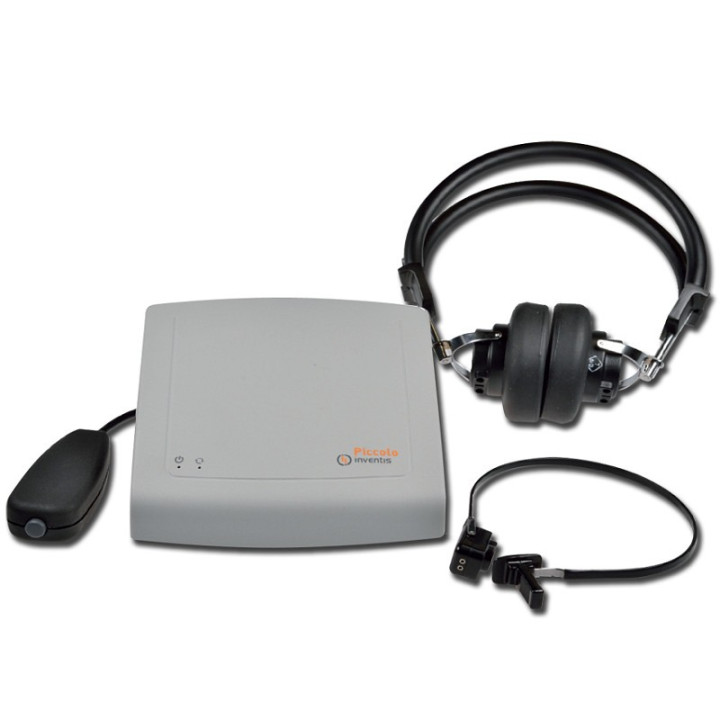 Lille grundlæggende diagnostisk audiometer antenne+maskering
