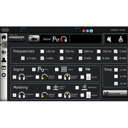 Audixi 10a digitální screeningový audiometr
