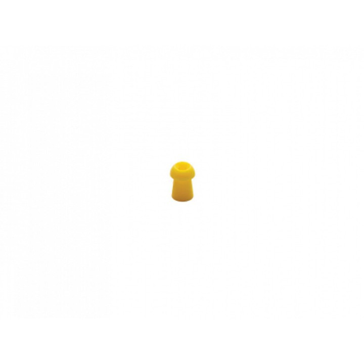 Tapones para oído Sanibel adi tipo seta 8 mm - amarillo - paquete de 100 unidades