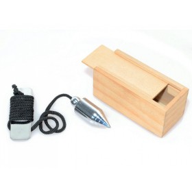 Plumb bob - in wooden case