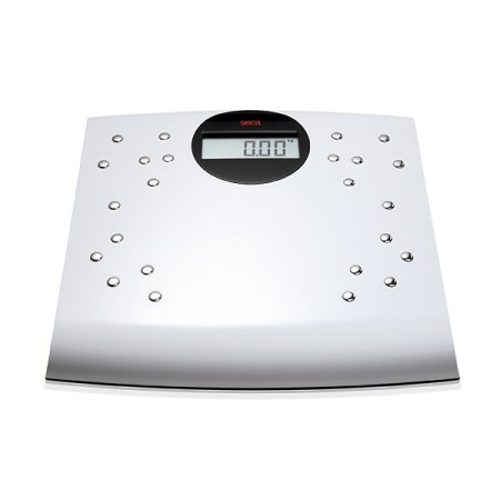 Digital floor scale with seca body fat analyzer 