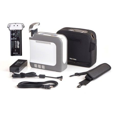 Concentrateur d’oxygène devilbiss igo2 - dose intelligente automatique avec batterie de rechange