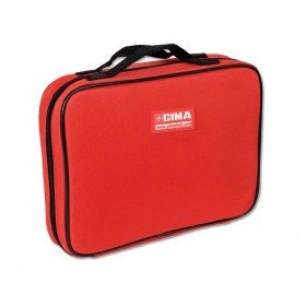 Flaskhållare - nylon - röd