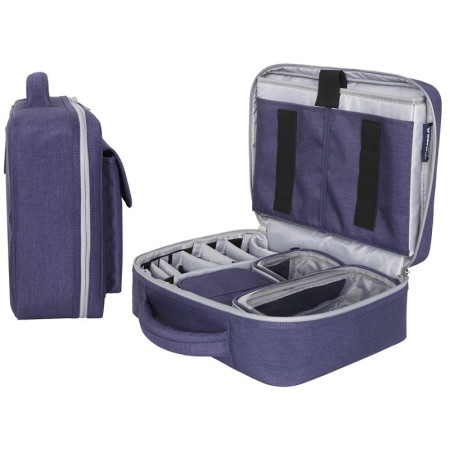 Multifunktionsväska - blå/grå