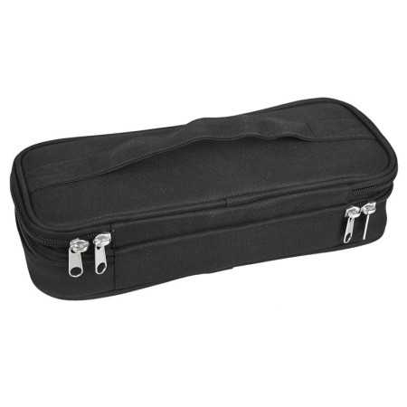 Multipurpose Soft Pencil Case - Black