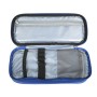 Multipurpose soft pencil case - blue