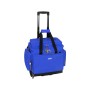 Smart bag with trolley - medium - blue