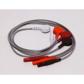 Cable de paciente compatible con Spacelabs EVO Holter