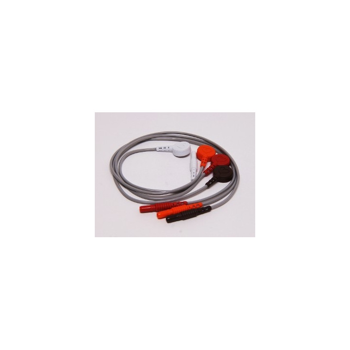 Cable de paciente compatible con Holter Spacelabs EVO
