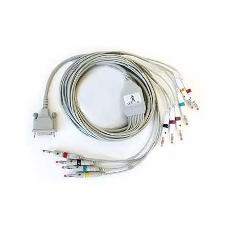 Patient cable for ECG Multi-brand Schiller, Edan, Esaote