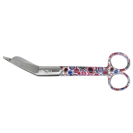 Foarfece de bandaj din oțel inoxidabil - design cu bule - 18 cm