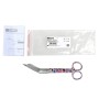 Stainless steel scissors for bandages - bubble pattern - 18 cm