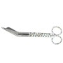 Stainless steel scissors for bandages - caterpillar pattern - 18 cm