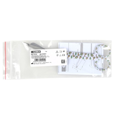 Edelstahlschere für bandagen - raupenmuster - 18 cm