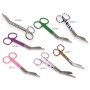 Bandage scissors - green rings - 14 cm