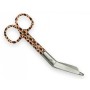 Bandage scissors - leopard pattern - 14 cm