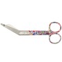 Bandage scissors - bubble pattern - 14 cm