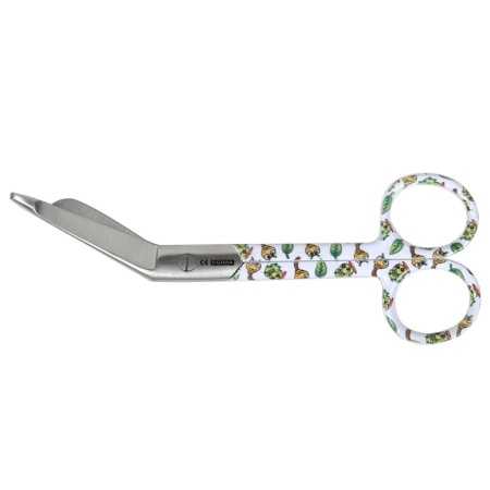 Stainless steel scissors for bandages - caterpillar pattern - 14 cm