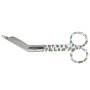 Stainless steel scissors for bandages - caterpillar pattern - 14 cm