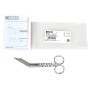 Stainless steel scissors for bandages - caterpillar pattern - 14 cm