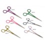 Straight hemostat - green rings - 16 cm