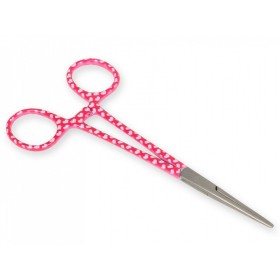 Straight hemostatic forceps - hearts pattern - 16 cm